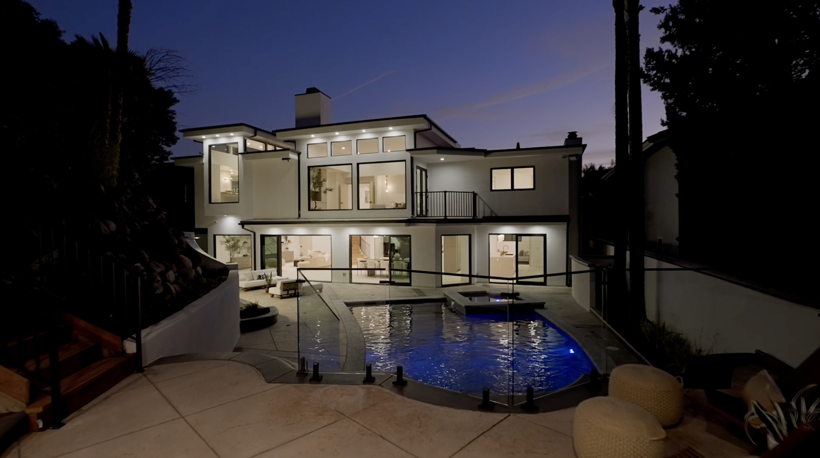 Twilight home exterior