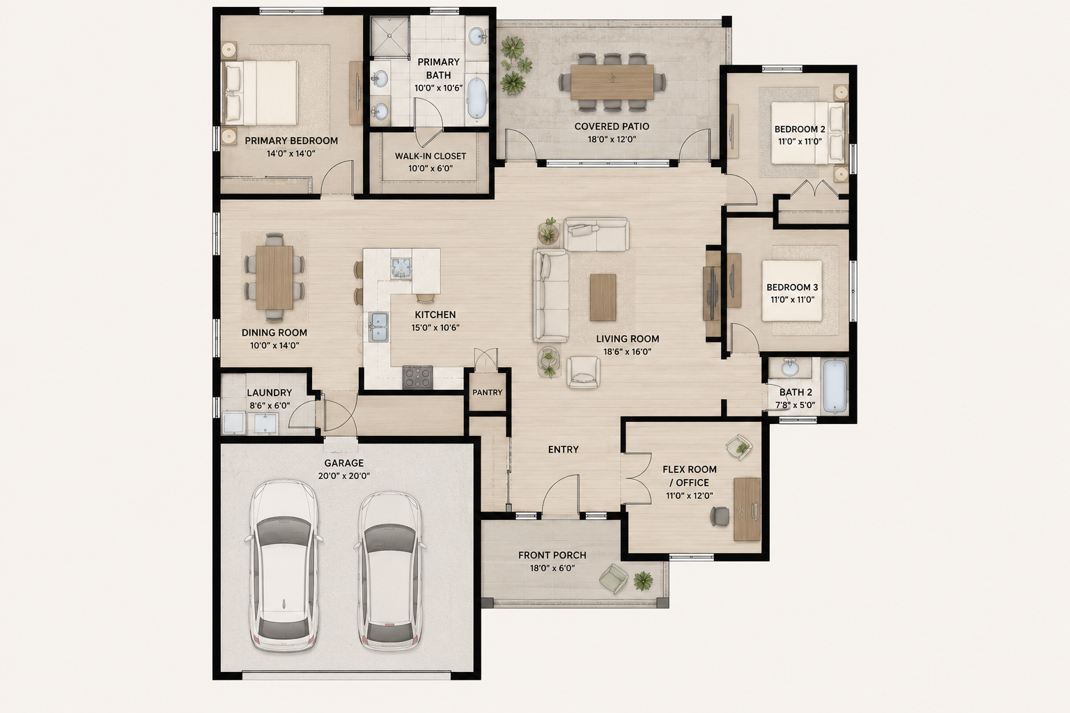 Architectural floor plan